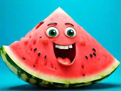 Jwèt Merge fruits: Fold the Watermelon! sou entènèt