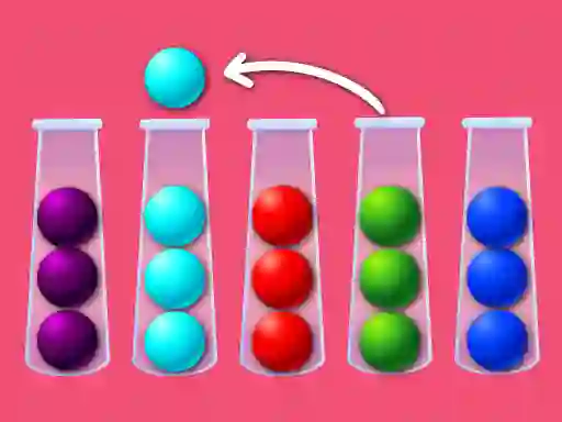 Jwèt Ball Sort Puzzle sou entènèt