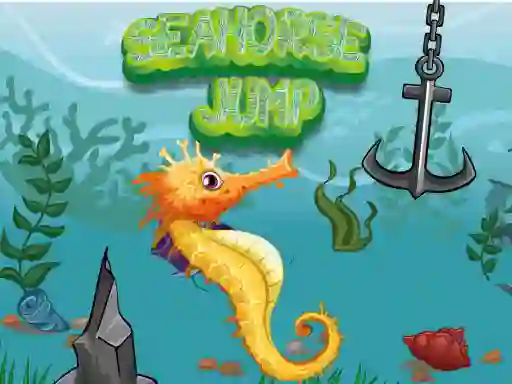 Jwèt Seahorse Jump sou entènèt