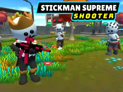 Jwèt Stickman Supreme Shooter sou entènèt