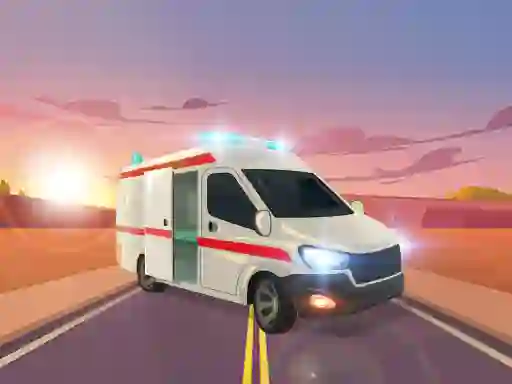 Jwèt Ambulance Traffic Drive sou entènèt