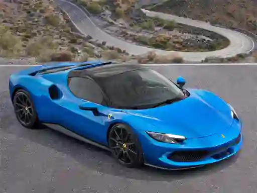 Jwèt Ferrari 296 GTS Slide sou entènèt