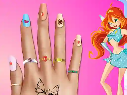 Jwèt Winx Nail Makeover sou entènèt