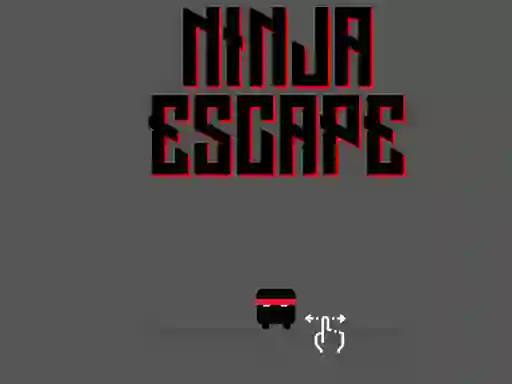 Jwèt Ninja escape sou entènèt