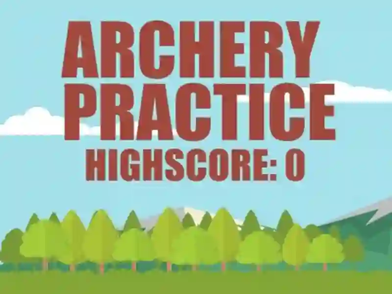 Jwèt Archery Practice sou entènèt