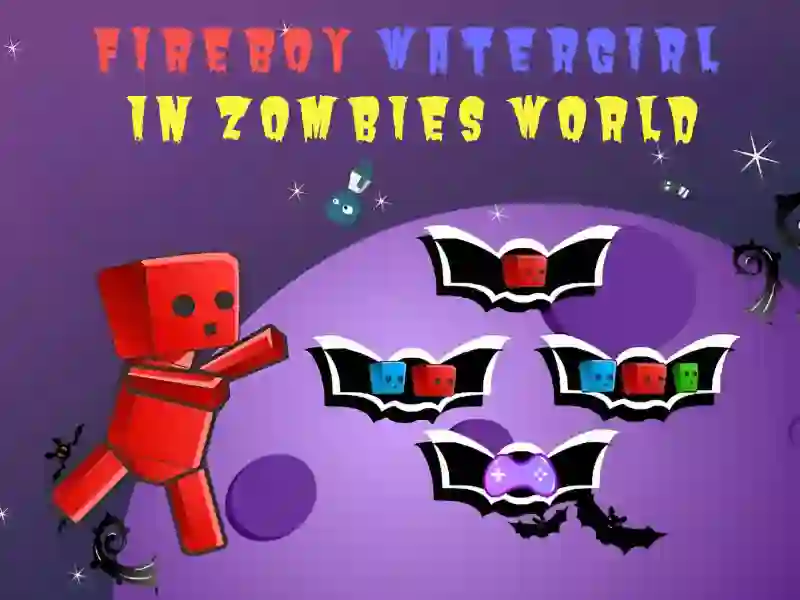 Jwèt Fireboy Watergirl In Zombies World sou entènèt