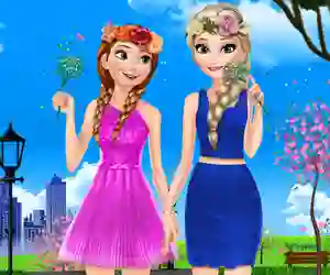 Jwèt Sisters Spring Day sou entènèt