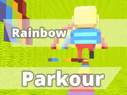Jwèt KOGAMA Rainbow Parkour sou entènèt