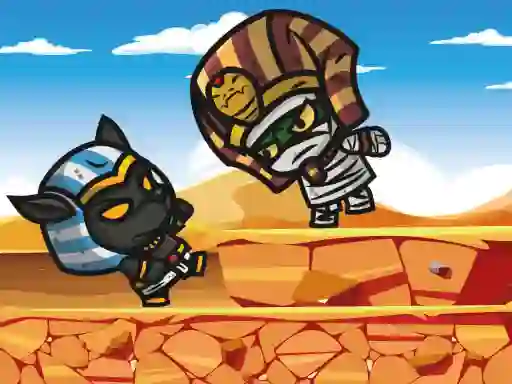 Jwèt Mummy Land sou entènèt
