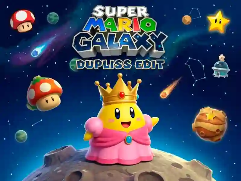 Jwèt Super Mario Galaxy sou entènèt