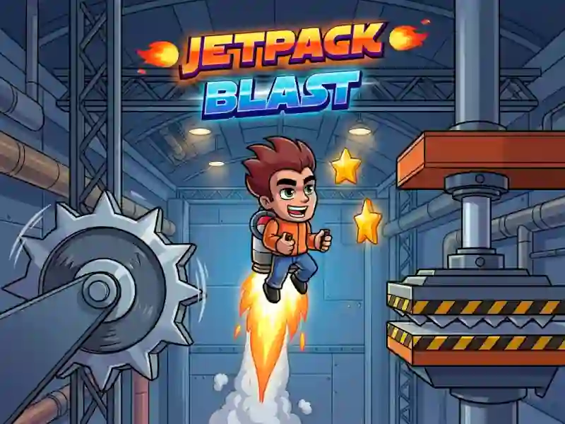 Jwèt Jetpack Blast sou entènèt