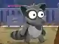 Jwèt Raccoon's Break Out sou entènèt