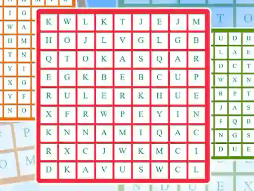 Jwèt Word Search Challenge sou entènèt