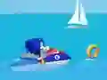 Jwèt Super Sonic Ski sou entènèt