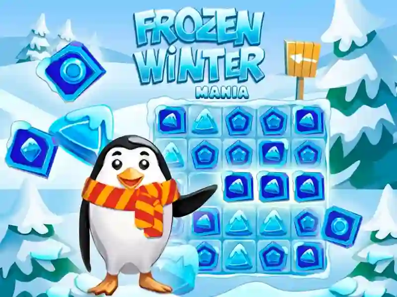Jwèt Frozen Winter Mania sou entènèt