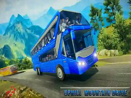 Jwèt Dangerous Offroad Coach Bus Transport Simulator sou entènèt