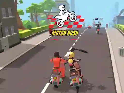 Jwèt Motor Rush sou entènèt