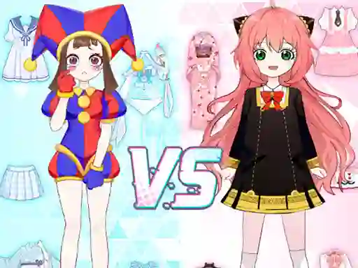 Jwèt Shining Anime Star Dress Up sou entènèt