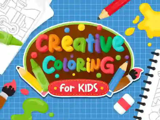 Jwèt Creative Coloring sou entènèt