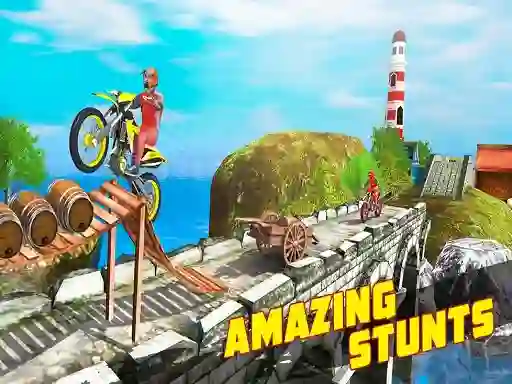 Jwèt Crazy Imposible Tricky Bmm Bike Racing Stunt sou entènèt