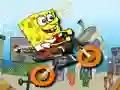 Jwèt Spongebob Super Bike sou entènèt