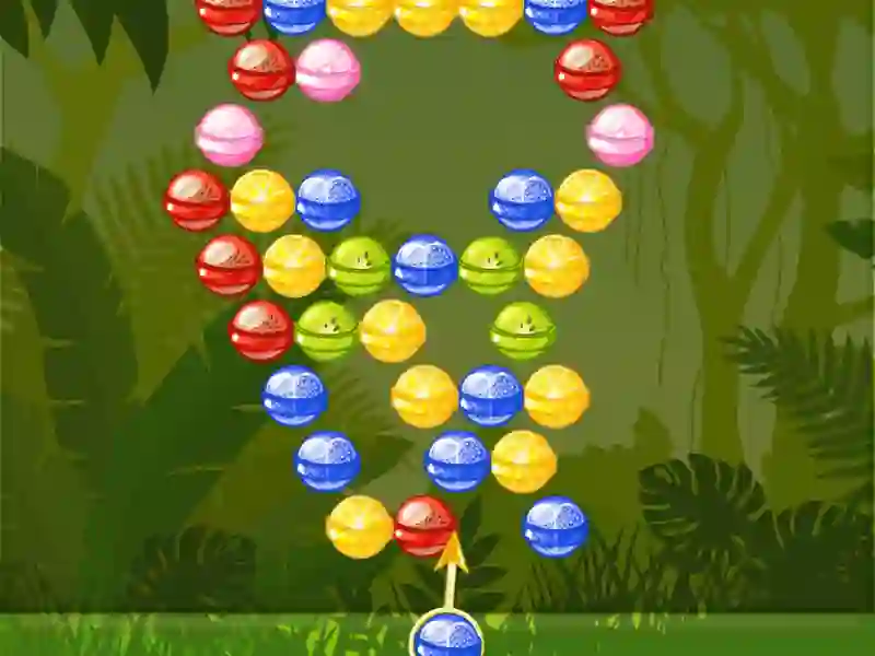 Jwèt Bubble Shooter Fruits Candies sou entènèt