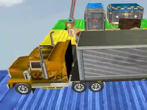Jwèt Impossible Truck Driving sou entènèt