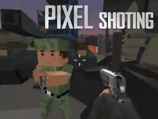 Jwèt Pixel Shooting sou entènèt