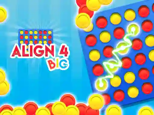 Jwèt Align 4 Big sou entènèt
