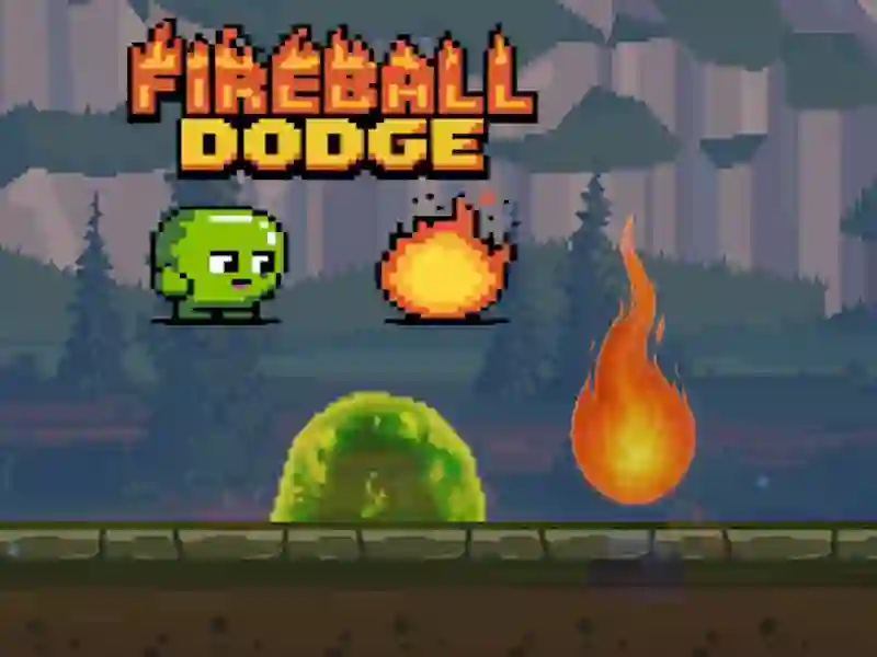 Jwèt Fireball Dodge sou entènèt