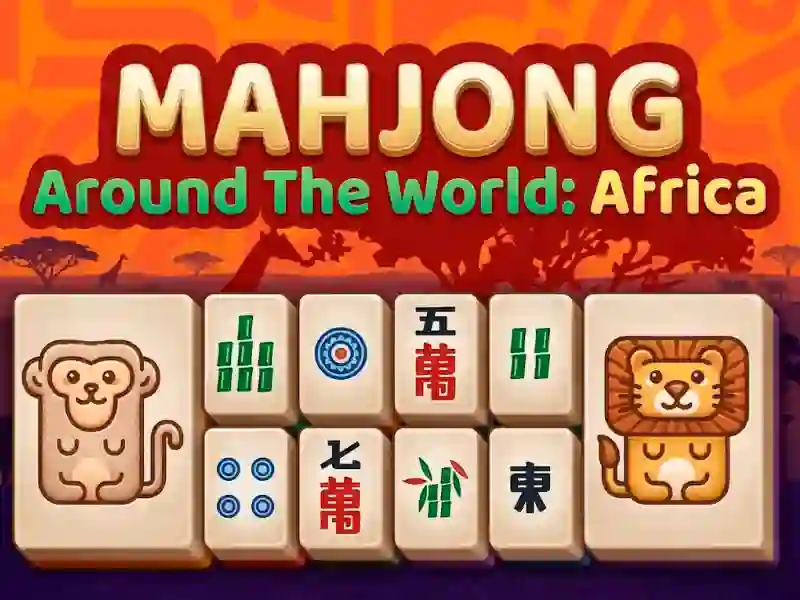 Jwèt Mahjong Around The World Africa sou entènèt