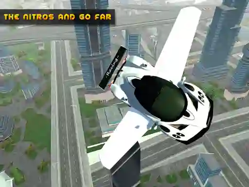 Jwèt Flying Car Real Driving sou entènèt