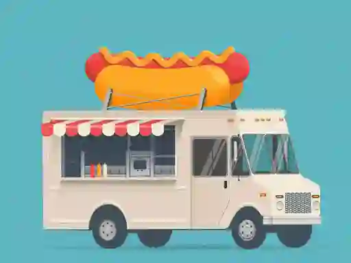 Jwèt Food Trucks Jigsaw sou entènèt