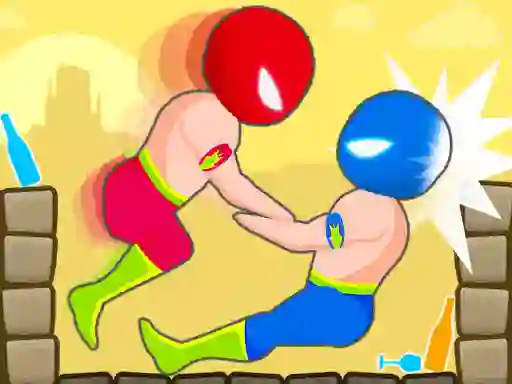 Jwèt Drunken Wrestle sou entènèt