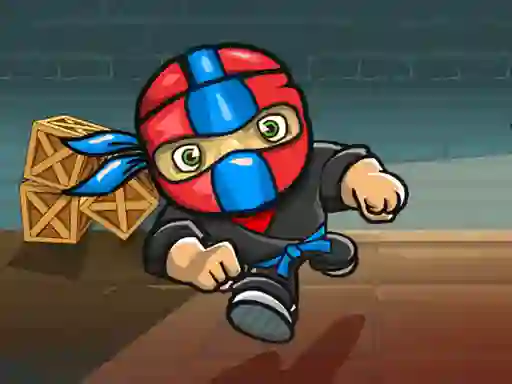 Jwèt Ninja Hero Runner sou entènèt