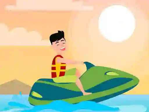 Jwèt Jet Ski Fun Hidden sou entènèt
