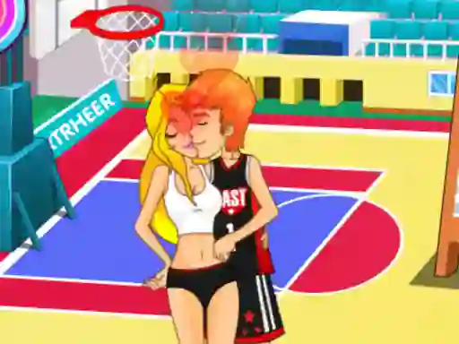 Jwèt Basketball Kissing sou entènèt