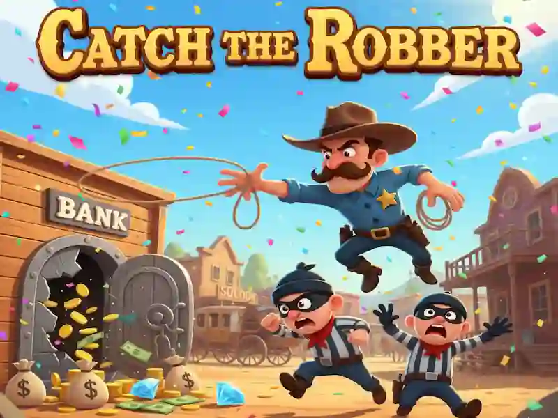 Jwèt Catch the roober sou entènèt