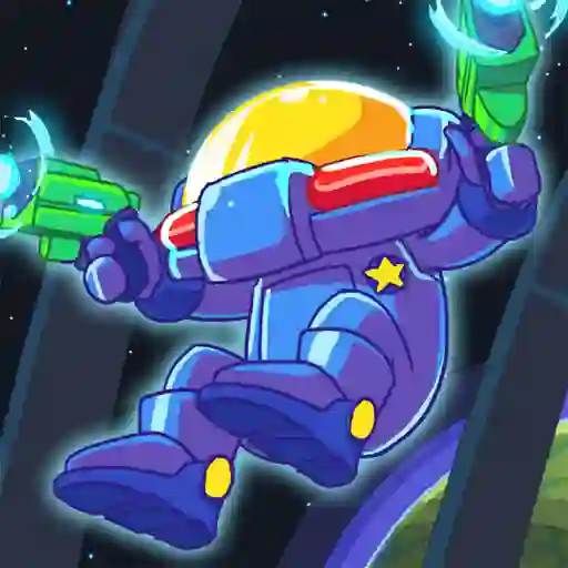 Jwèt Galactic Cop sou entènèt