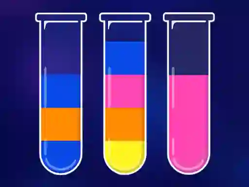 Jwèt Color Sort Puzzle sou entènèt