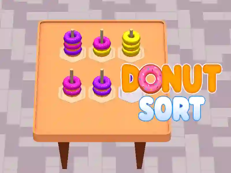 Jwèt Donut Sort sou entènèt