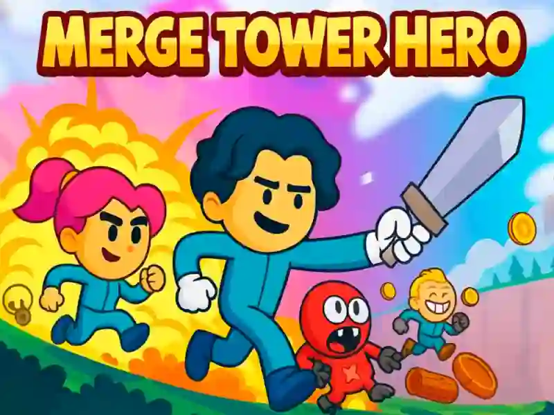 Jwèt Merge Tower Hero sou entènèt