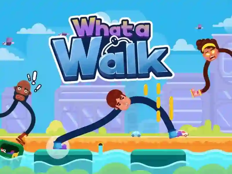 Jwèt What a walk sou entènèt