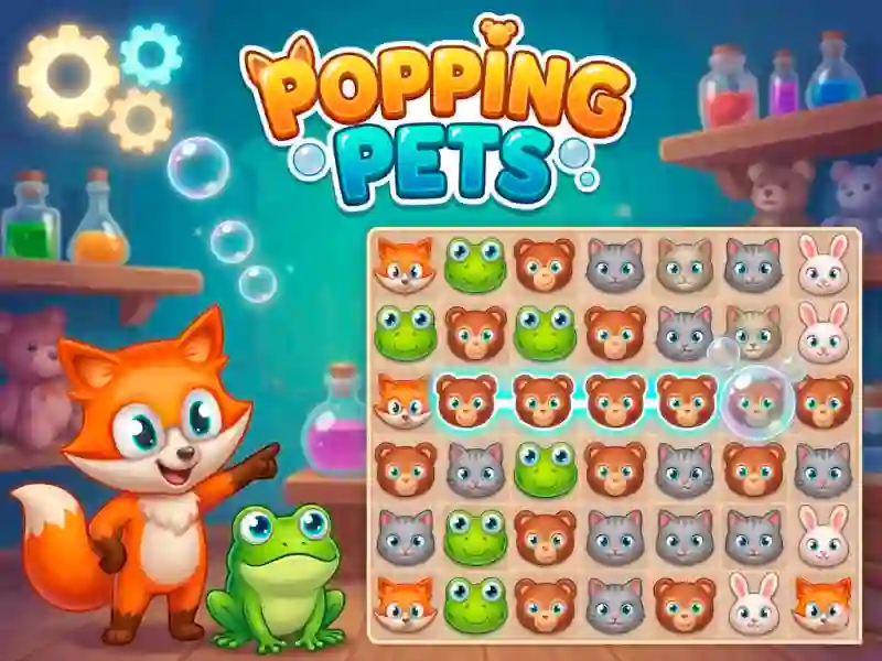 Jwèt Popping Pets sou entènèt