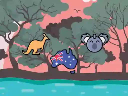 Jwèt Australian Hero Match 3 sou entènèt