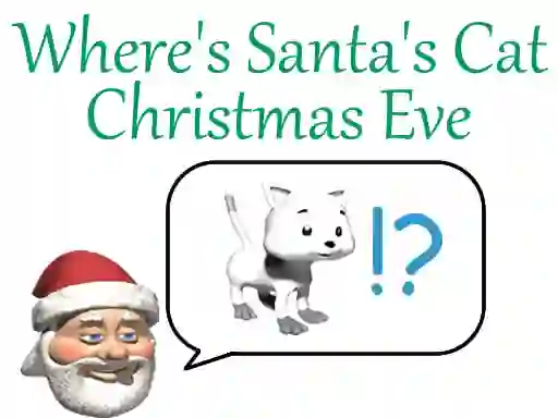 Jwèt Where's Santa's Cat Christmas Eve sou entènèt
