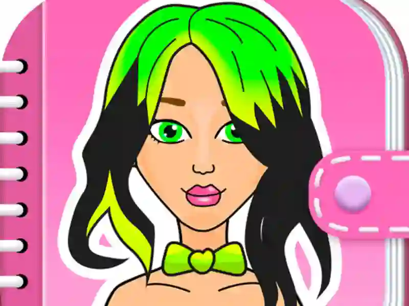 Jwèt DIY Paper Doll sou entènèt