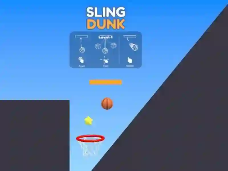 Jwèt Sling Dunk sou entènèt