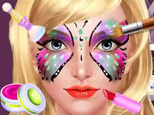 Jwèt Face Paint Salon sou entènèt