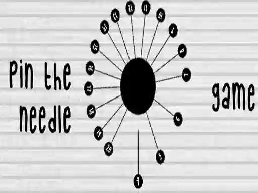 Jwèt Pin The Needle sou entènèt